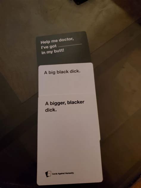 cards against humanity dirty version.